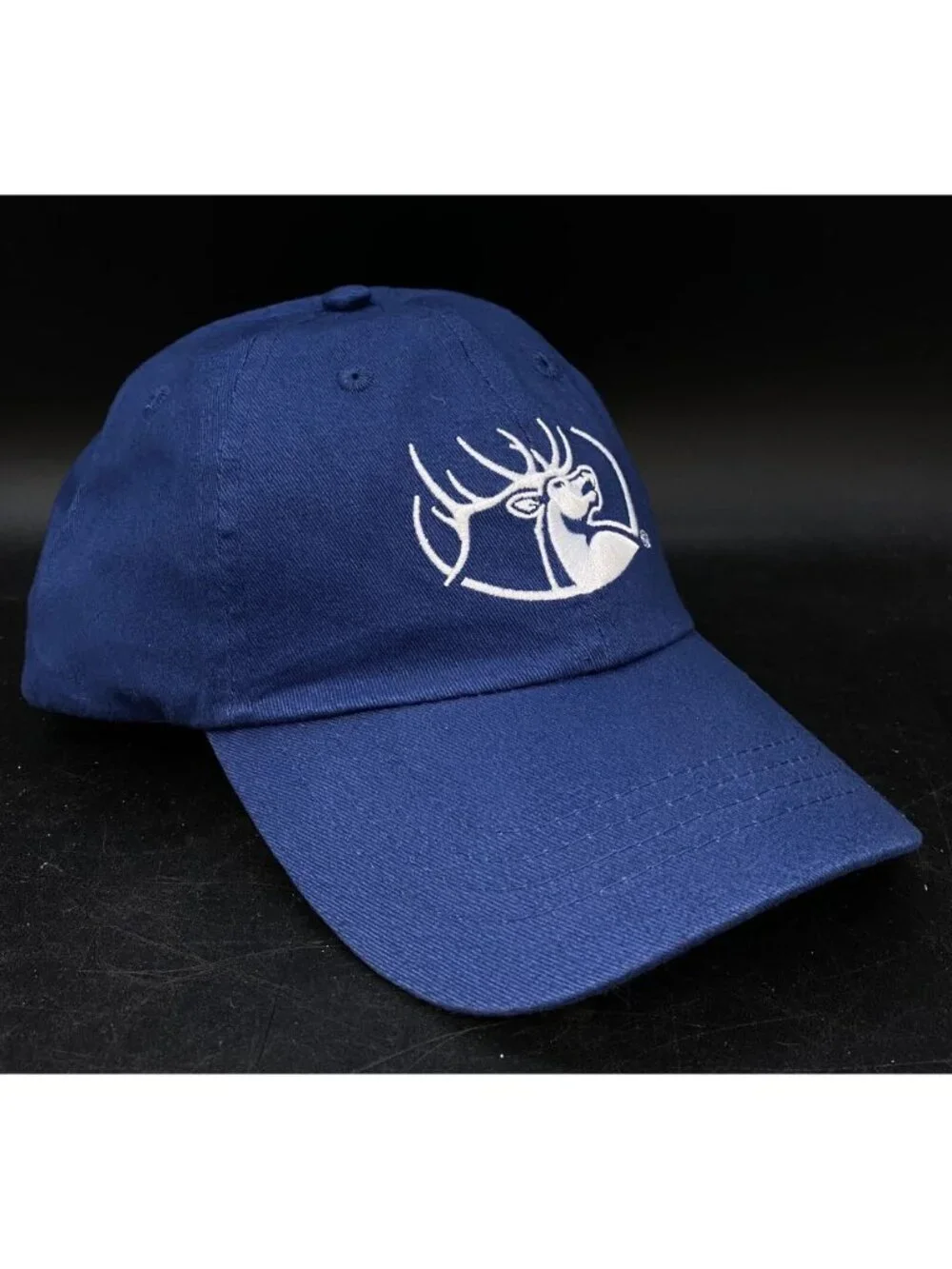 Browning Blue & White Deer Hunting Baseball Hat Cap Hunter